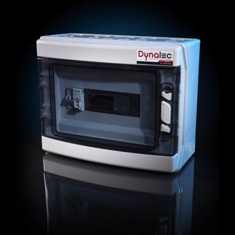 Coffret électrique de puissance et régulation de température mono évaporateur à détente électrique – Sans pack Alarme GAZ