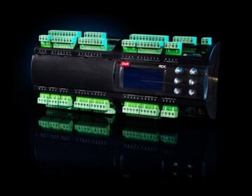 Boîtier d’acquisition d’entrées MODBUS avec base MCX DANFOSS pour supervision AKSM800